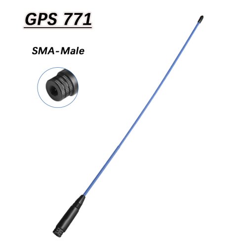 Immagine di Antenna GPS 771 Garmin GPS Alpha SMA-maschio frusta multicolore Antenna flessibile 38.5CM per Garmin GPS Alpha 100 200 Astro 220 320 430
