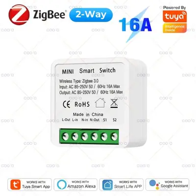 Image de Mini Commutateur Intelligent Zigbee 3.0