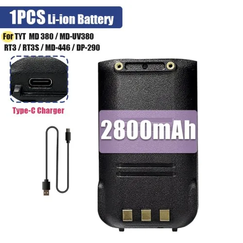 1-2800mAh-1Cable