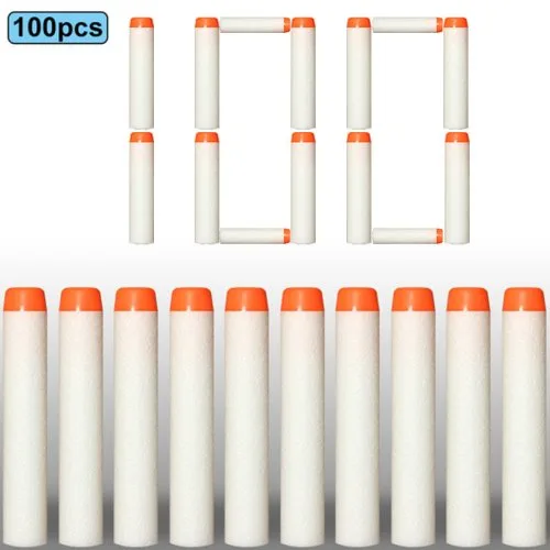 100 PCS White