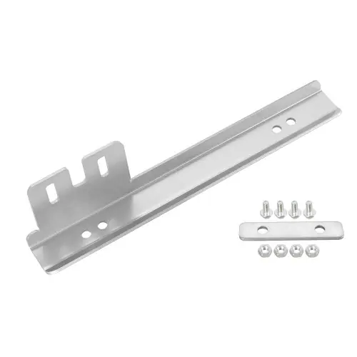 Image de Cadre de Plaque d'Immatriculation Universel - Aluminium Réglable