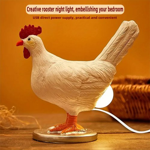 Image of Adorable LED Chick Night Light – Fun Animal Design for Kids' Rooms, Easter & Carnival Decor, Perfect Gift for Children