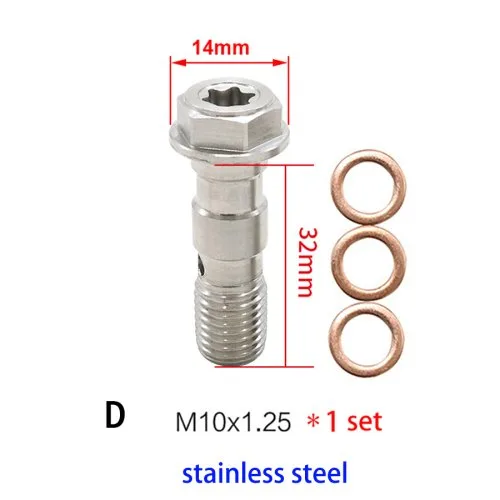 M10x1.25x32 F