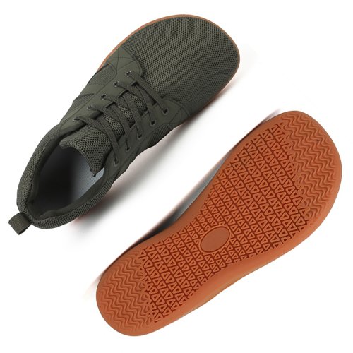 Afbeelding van Brede minimalistische blote voeten sneakers voor heren |   Unisex Zero Drop Sole |   Optimale ontspanning