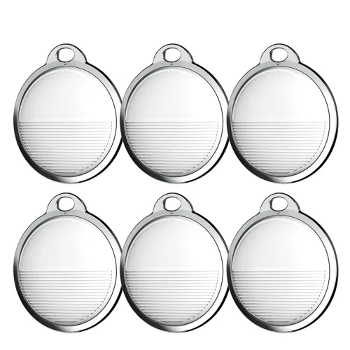6 pcs blanc