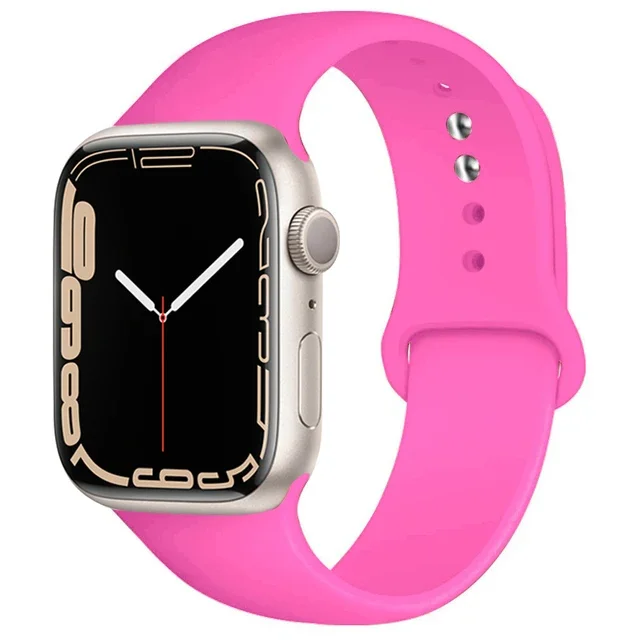 Zdjęcie Silikonowy Pasek do Apple Watch – Sportowy, Wytrzymały i Komfortowy