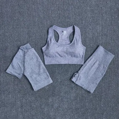 Soutien-gorge chemises shorts gris
