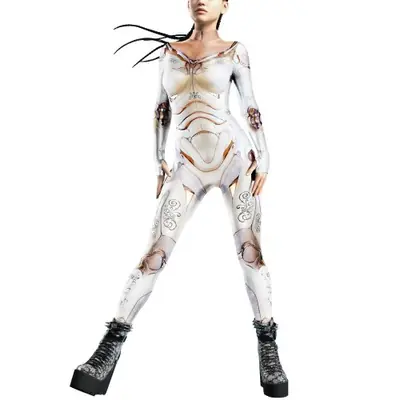 Image de Combinaison Cyberpunk Sexy Zentai Femme