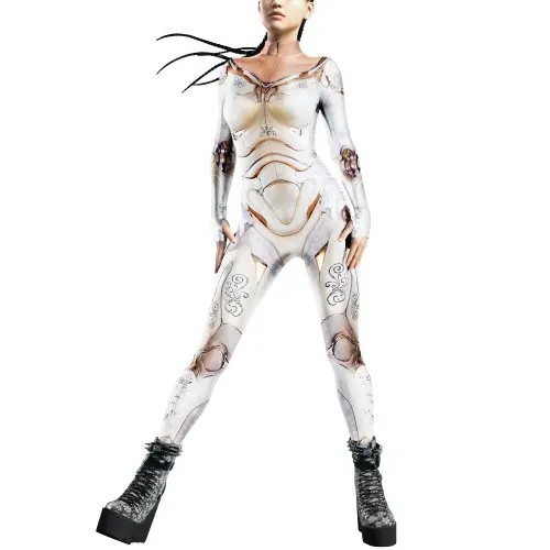 Image de Combinaison Cyberpunk Sexy Zentai Femme