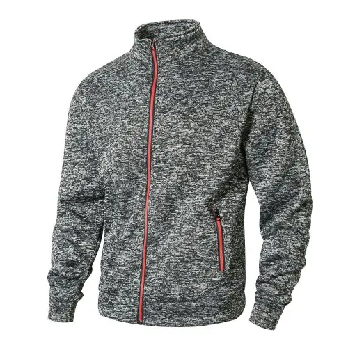 Image de Veste Zippée Homme Col Montant - Style Décontracté