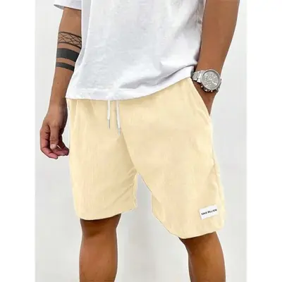 Image de Short Homme Velours Côtelé - Confort & Style Été