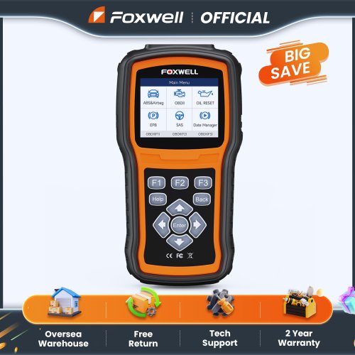 Image of FOXWELL NT630 Plus OBD2 Automotive Scanner Engine ABS SRS EPB OIL SAS Calibration Code Reader ODB OBD2 Auto Car Diagnostic Tool