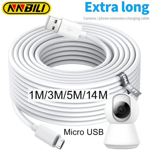 Afbeelding van Extra Lange Micro USB Oplaadkabel - Snel & Betrouwbaar