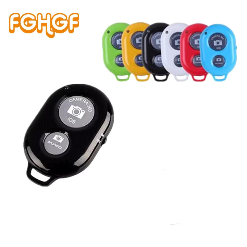 Imagen de FGHGF Bluetooth teléfono temporizador botón de obturador para iPhone 7 selfie stick disparador Control remoto inalámbrico para Huawei