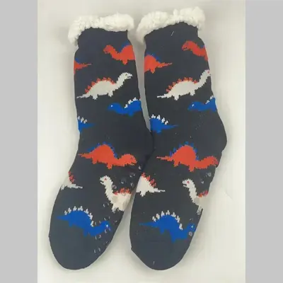 Image de Chaussettes Hiver Chauffantes Femme - Peluche Douce & Antidérapantes