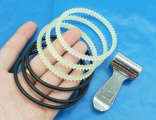Image de Kit Bande Transporteuse Rotative pour Polissage de Bijoux - 5 Pièces KT6808