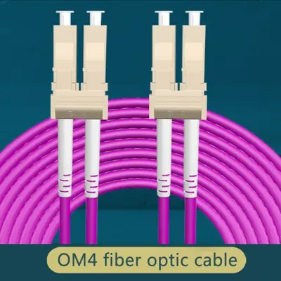 Image de Câble Fibre Optique LC Duplex 10G OM3/OM4