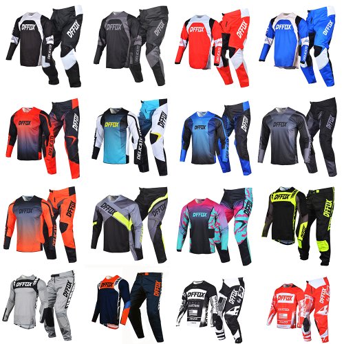 Imagen de Conjunto de Ropa de Motocross para Adultos: Jersey y Pantalones 360° para MX, Dirt Bike, MTB y ATV - Equipo de Carreras Completo