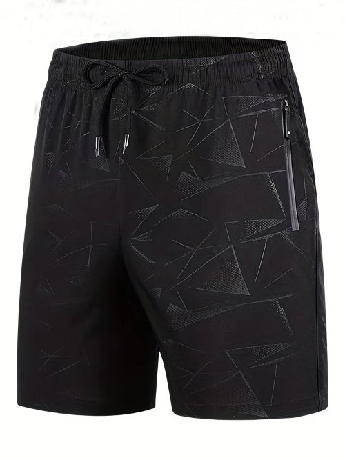 Bild von Schnelltrocknende Sportshorts für Herren – Atmungsaktive Lauf- und Fitness-Shorts mit praktischen Taschen für den Sommer