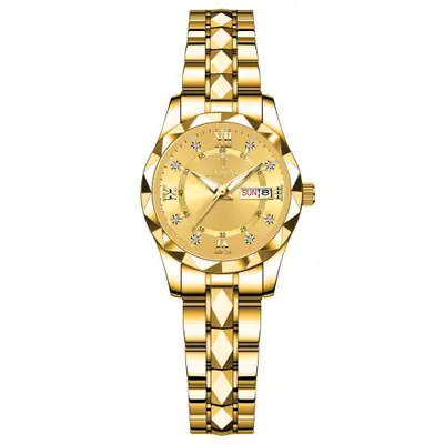 Image de Montre Quartz Femme Binbond B2521 - Étanche 30m, Date & Jour