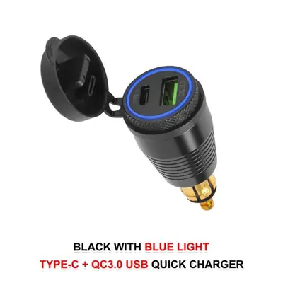 Image de Chargeur USB Double QC 3.0 pour Moto BMW