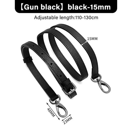 Gun black-black-15mm