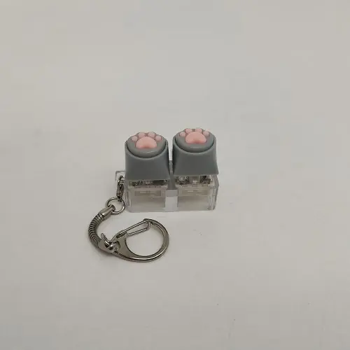 Image de Porte-clés Griffes de Chat en Silicone - Anti-Stress & Pratique