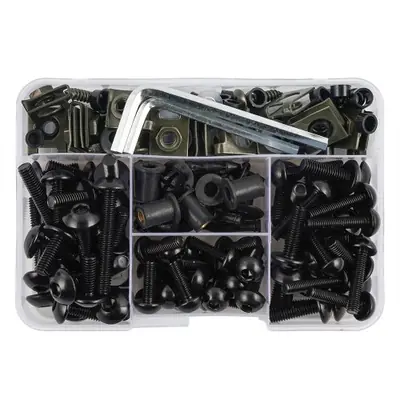 Image de Kit Vis Carénage Moto 190 Pièces - Compatible Honda CBR