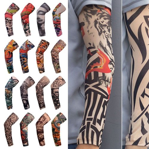 Imagen de Mangas de Brazo con Estampado Floral - Protección Solar y Refrescante