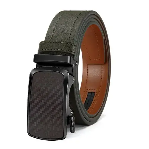 Image de Ceinture Homme Cuir PU - Réglable Sans Trou
