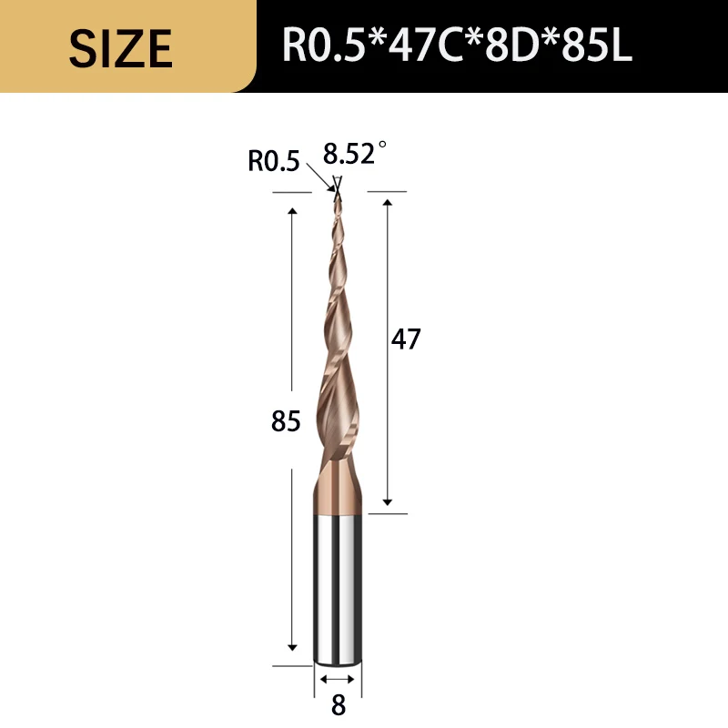 R0.5x47Cx8Dx85L
