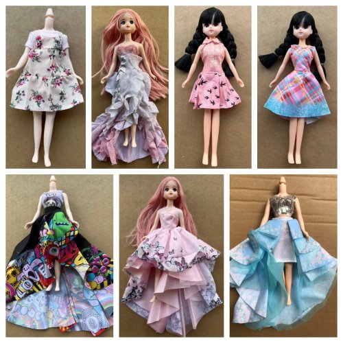 Image de Robes de Luxe pour Poupées Blythe & Licca - Style Sweetpie