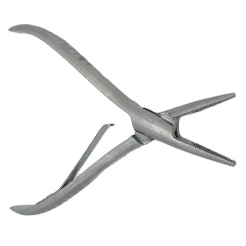 Image de Pince à Extensions Cheveux 7" - Acier Inoxydable Argenté