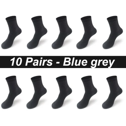 10 paar blauwgrijs
