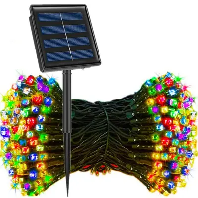 Image de Guirlande LED Solaire 33M - Éclairage Extérieur Magique