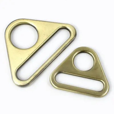 Image de Ceinture Triangulaire Métal - Fermoir Crochet 20-50mm (10 pcs)
