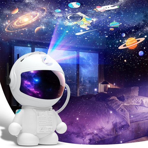 Immagine di Proiettore Planetario Astronauta - Luce Notturna Galassia per Camera da Letto