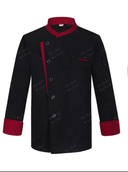 Image de Veste de Chef Professionnelle - Uniforme Cuisine Homme