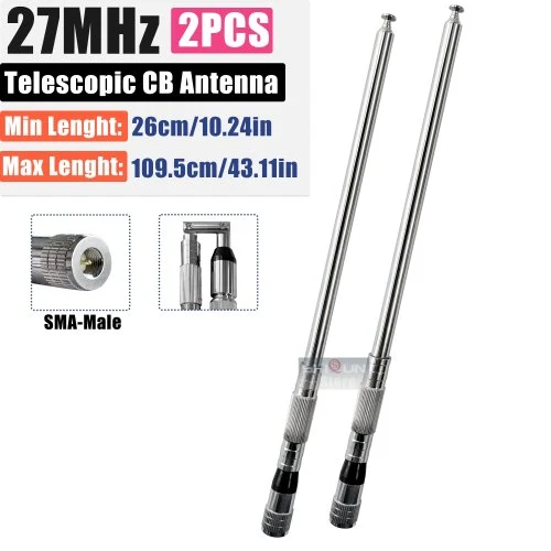 2PCS-sma-Male