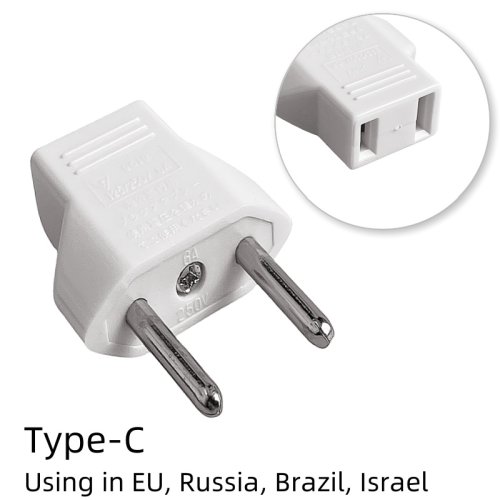 Image de Adaptateur Secteur Voyage EU/US - Prise Électrique Universelle