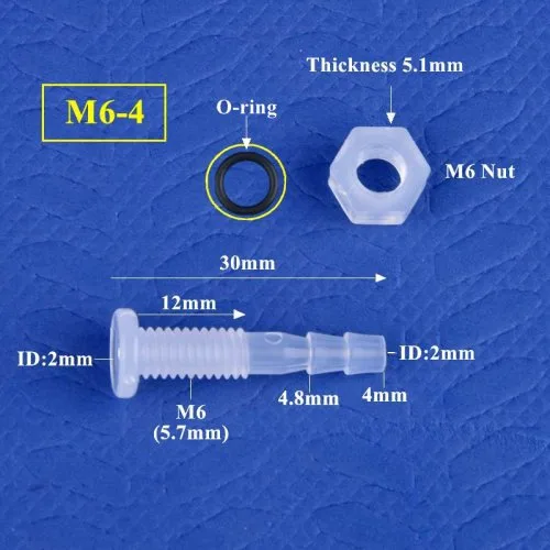 M6-4 Met O-ring