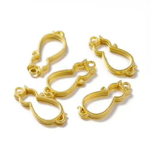 Image de Moules Silicone Chat & Géométriques pour Résine Époxy - DIY Bijoux
