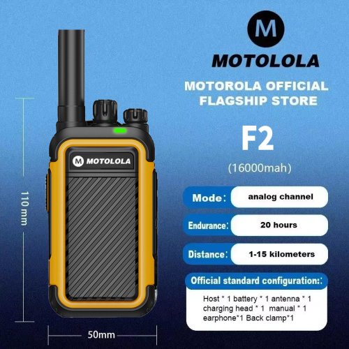 Image de Talkie-Walkie Portable UHF Longue Portée - Ensemble Radio Bidirectionnelle