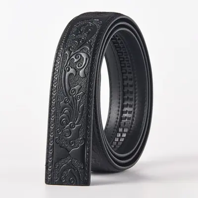 Image de Ceinture Homme Cuir Véritable - Boucle Automatique