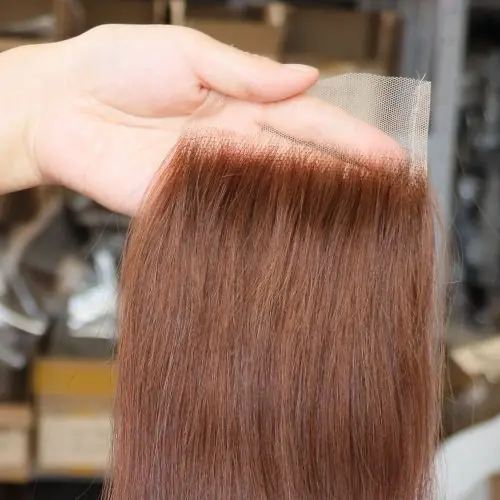 Image de Cheveux Brésiliens Vierges 4x4, 5x5, 13x4, 13x6 - Fermeture Dentelle Transparente