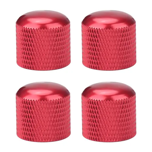 4pc plastik czerwony kopuła