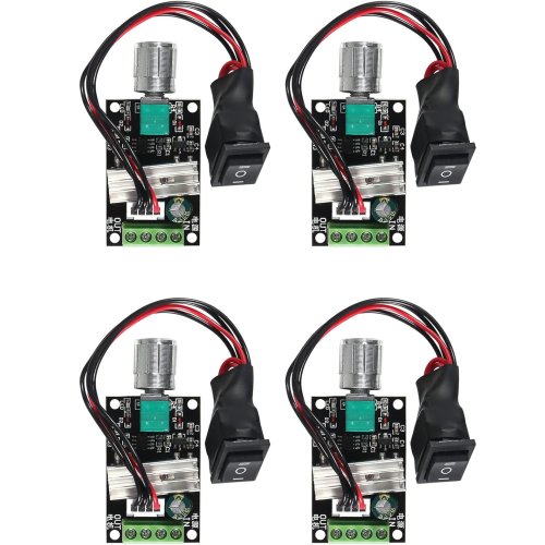 Image de Contrôleur de Vitesse DC PWM 6V-30V - Réglable & Réversible