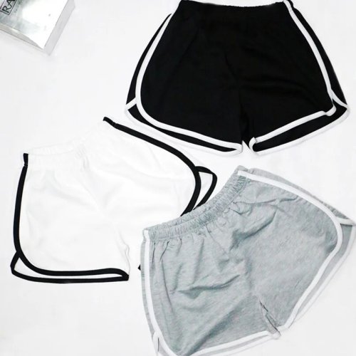 Afbeelding van Elastische shorts voor dames, losse pasvorm, sneldrogend, zomerdun hardlopen, fitness, vrije tijd en anti-externe slijtage. Instagram