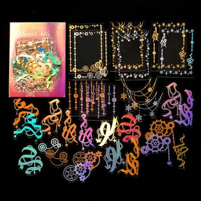 Image de Autocollants Dentelle Kawaii - 30 Pièces