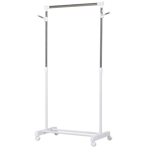 Imagen de Perchero Portátil con Ruedas - Ajustable y Práctico